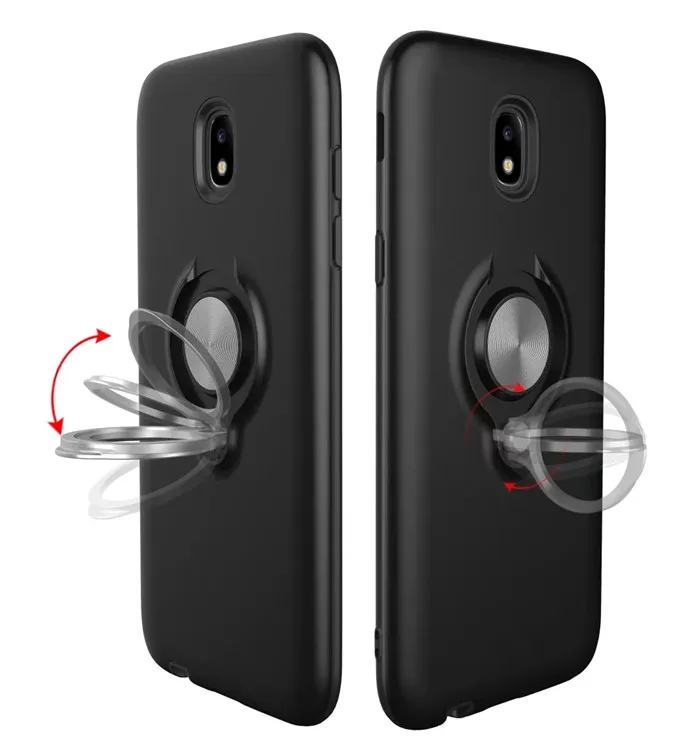 For Samsung Galaxy J3 J5 J7 Pro 2017 Case Holder Stand Magnetic Suction Finger Ring J330 J530 J730 |