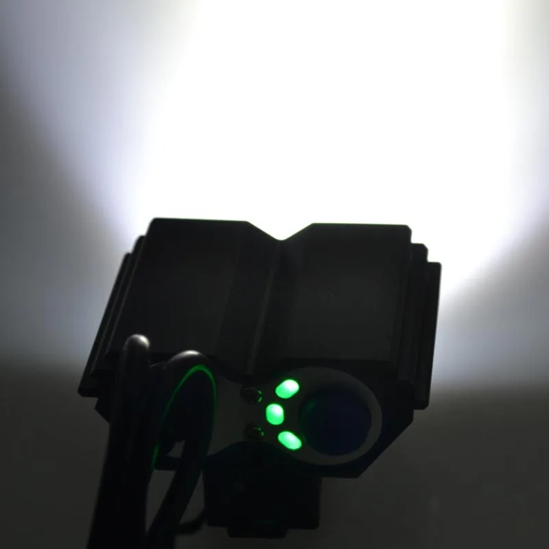 Singfire SF-607 Cree XM-L T6 2000lm холодный белый 4-режиме налобный фонарь велосипедный фонарик