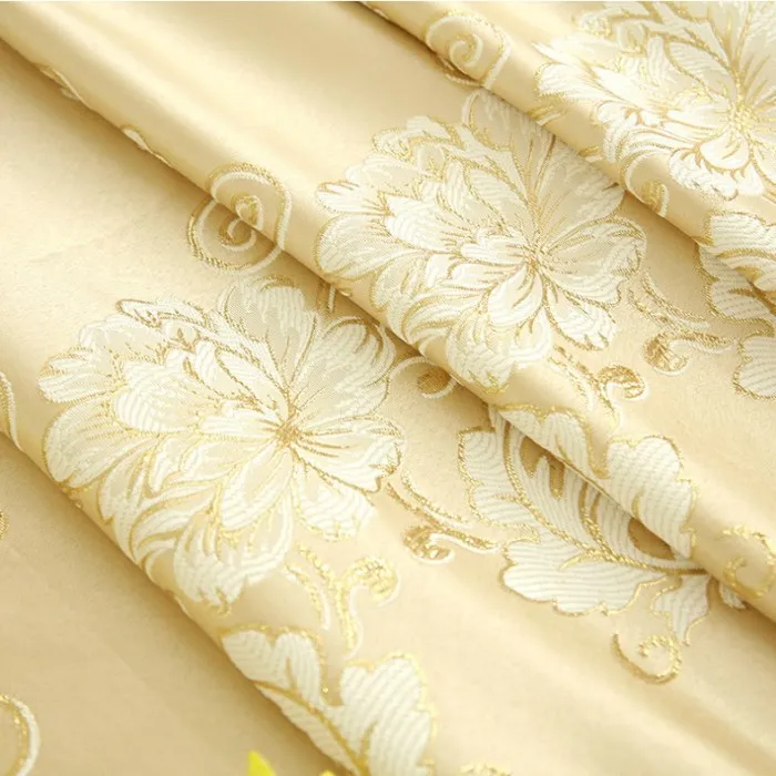 Cloth 01 Роскошный Комплект штор, жаккардовый тюль, занавески для гостиной, ткань, Затемненные занавески для спальни, домашний декор, занавески TM08#40 - Цвет: Cloth 01
