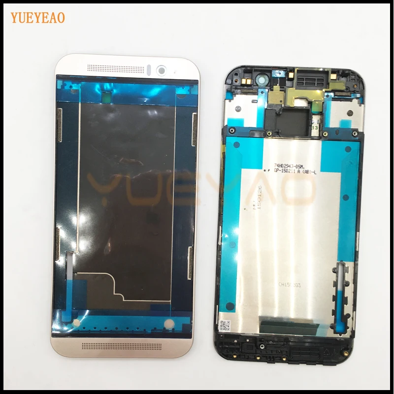 Yueyao средняя рамка для htc один M9 Средний передняя рамка Корпус запасные ремонтные детали для замены, для htc M9 рамка рамки lcd