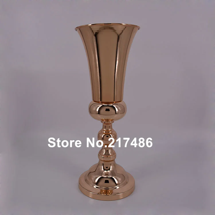 New style Golden/Silver Flower Vase/European-Style Wedding Centerpiece Decoration/Wedding Road Lead Stand | Дом и сад