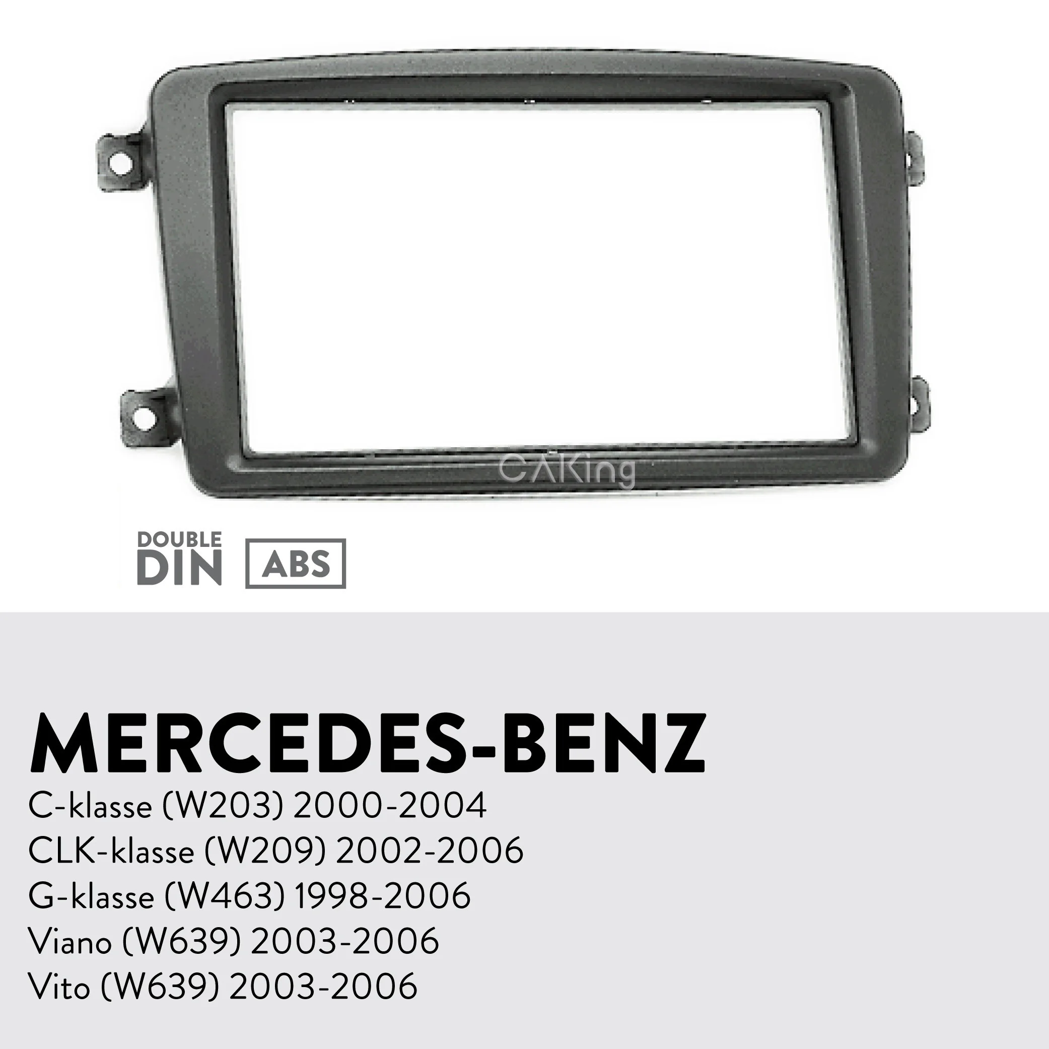 Панель радиоприемника Fascia Для MERCEDES BENZ CLK klассе (W209) 2002-2006 G (W463) 1998-2006 комплект