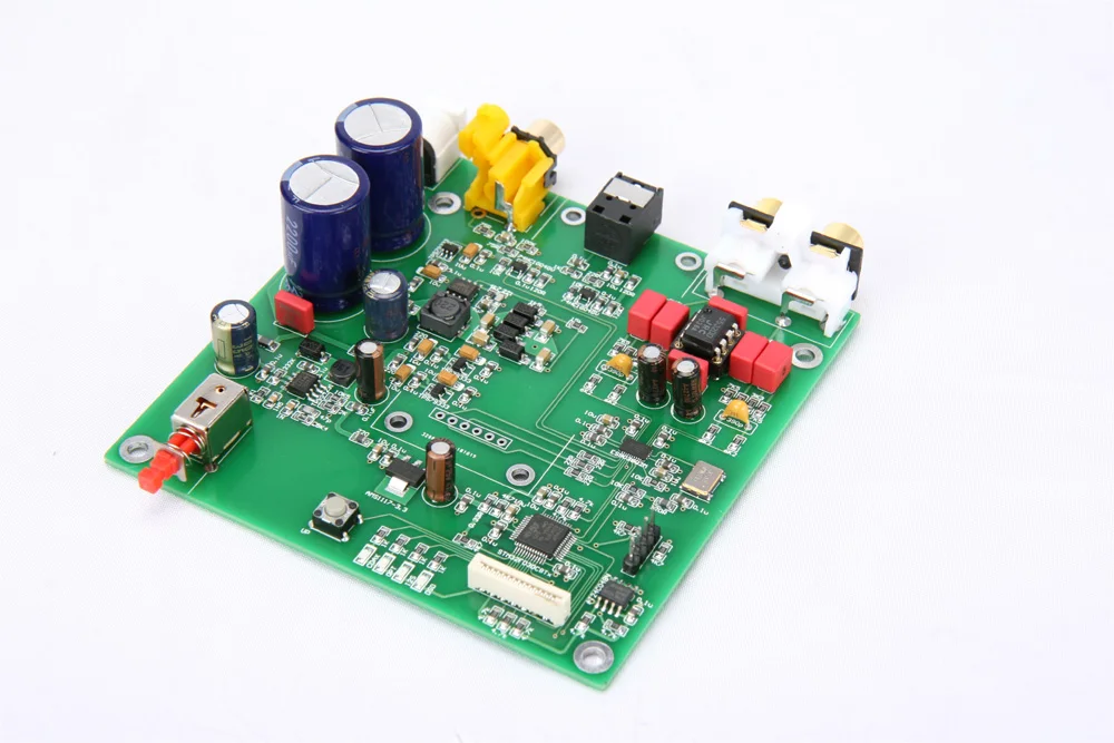 Lusya ES9038 Q2M ies DSD Декодер коаксиальный волоконный вход, DAC декодирующая плата для hifi усилитель аудио F7-003