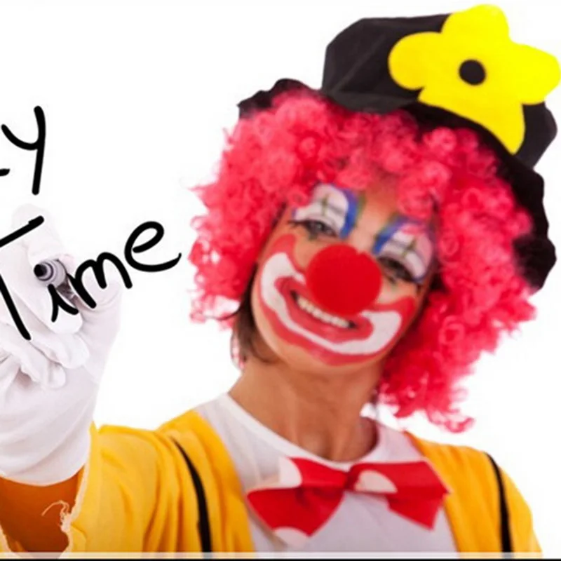 Губка для носа клоуна 5 см 1 шт.|party noses|halloween clownaccessories clown |