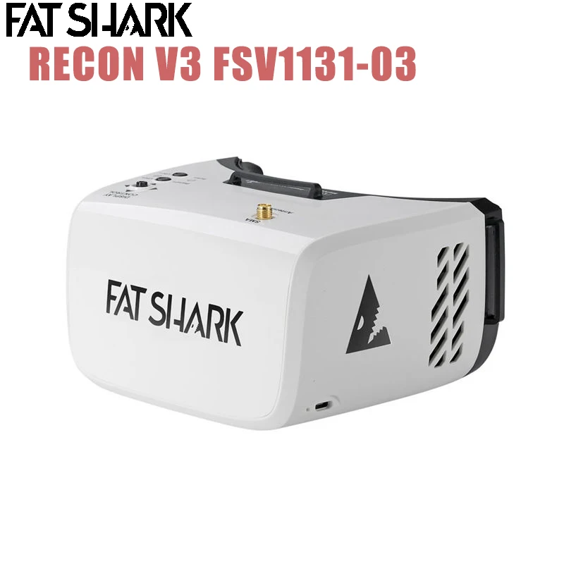 FatShark Recon V3 5 8 ГГц 32CH RaceBand 16:9 4 3 дюйма 55 градусов 800x480 TFT дисплей FPV очки