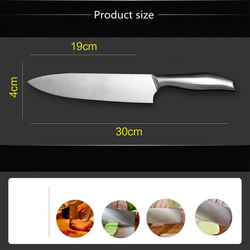 Нож кухонный MIKALA из нержавеющей стали для резки овощей фруктов рыбы ножи бытовые