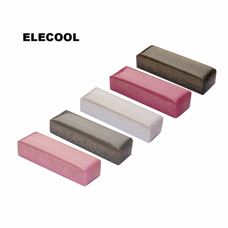 Подушка для маникюра ELECOOL из искусственной кожи с принтом в виде змеи ручная рук