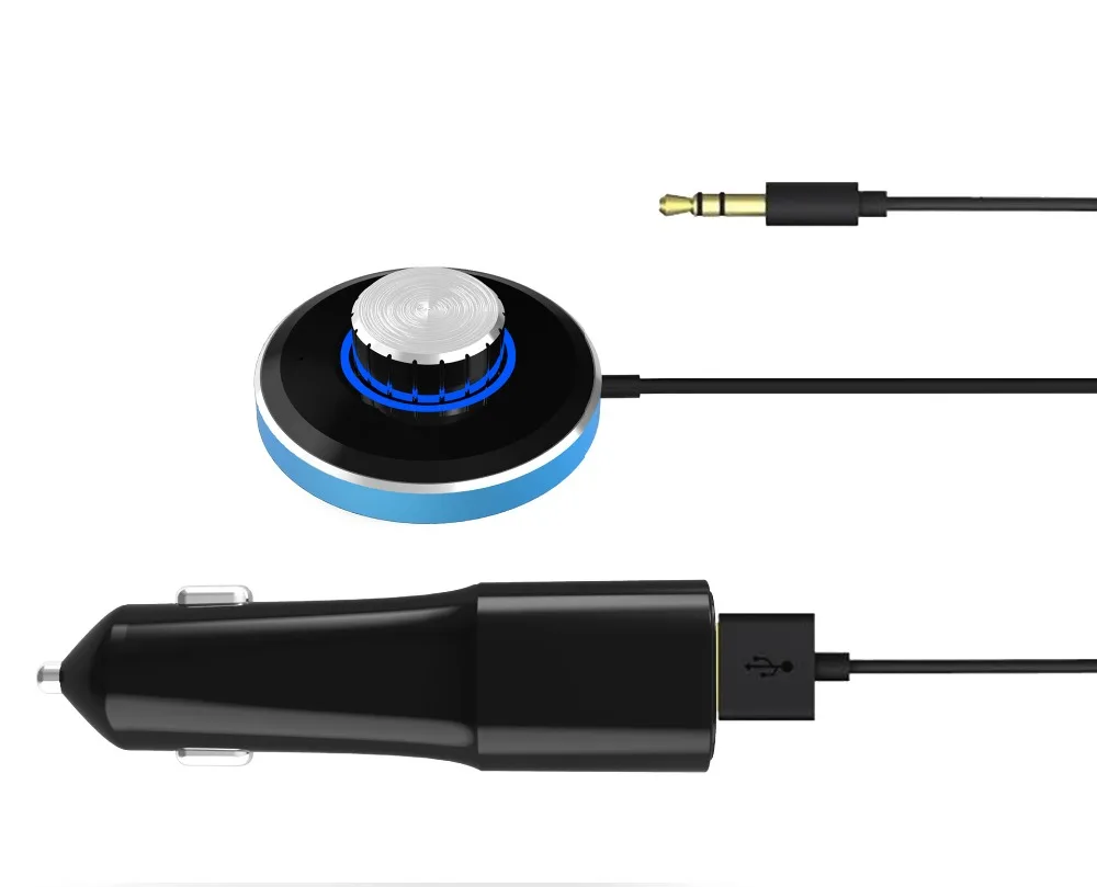 Новый автомобильный комплект 3 5 мм Bluetooth 4 0 аудио приемник Hands-free стерео музыка Aux