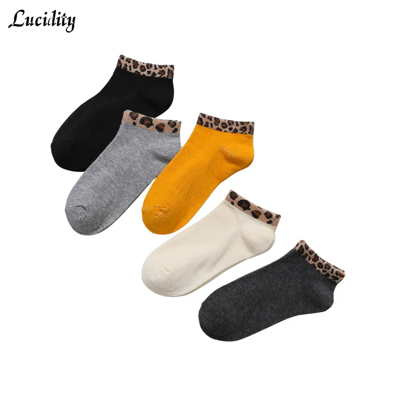 Летние женские повседневные носки однотонные хлопковые для женщин модные с