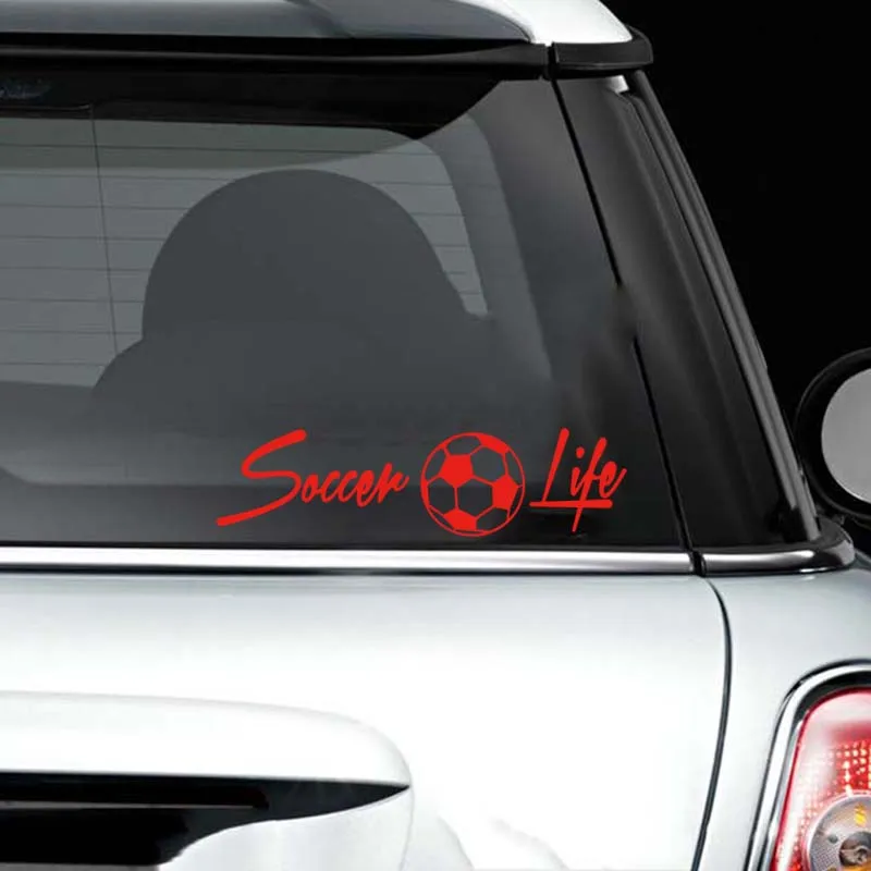 Soccer Life Family Sticker Decal Notebook Car Laptop Fashion Personality Vinyl Decals | Автомобили и мотоциклы