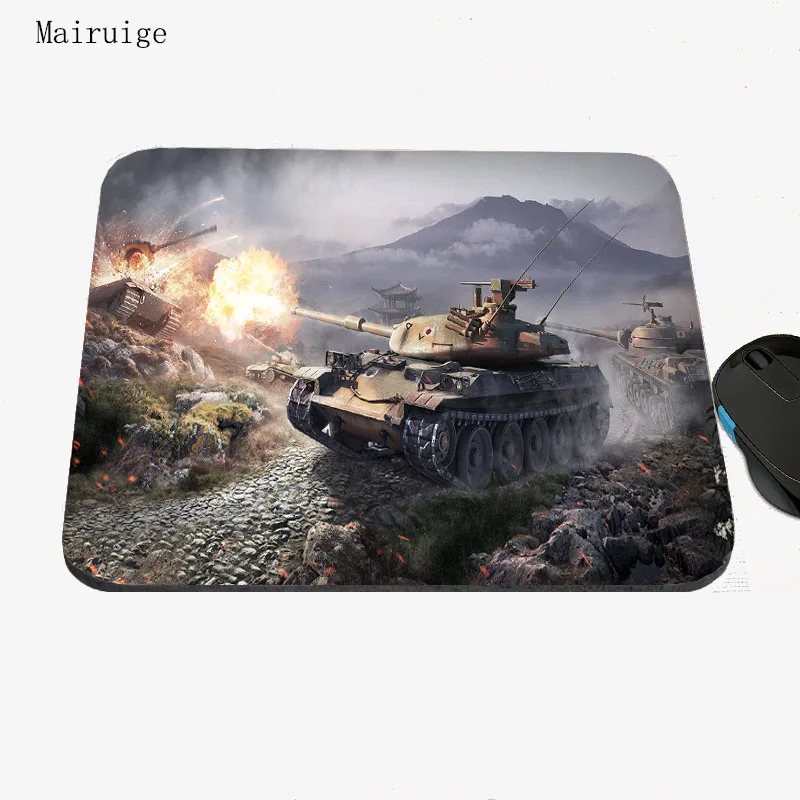 

Mairuige mousepads World of tanks CSGO 22x18 Rubber Support DIY Durable Anti-slip Gaming mouse pad For laptops PC game mats