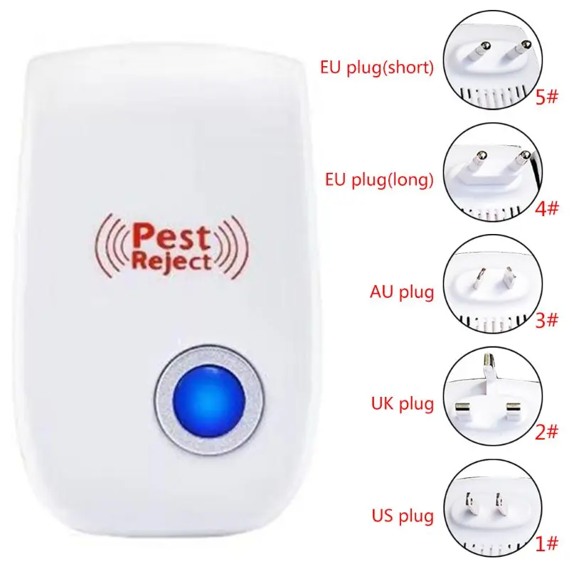 Ультразвуковой Мыши ошибка * отклонить Plug умный дом крыса Мышь животных