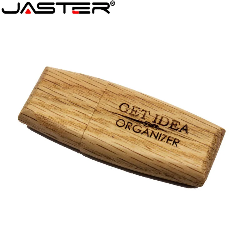 USB флеш накопитель JASTER в деревянной оправе 4/8/16/32 ГБ usb 2 0|USB флэш-накопители| |