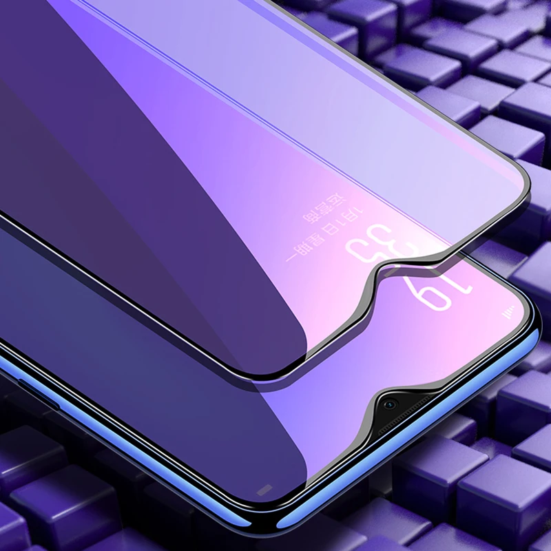 Микроданные для OPPO R17 R17pro RX17 Pro HD 2.5D анти-синее закаленное стекло полное покрытие