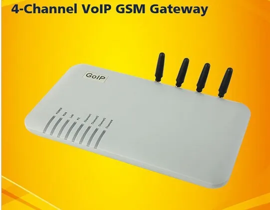 

GOIP-4 4-Channel VoIP Gateway GSM module for making GSM calls