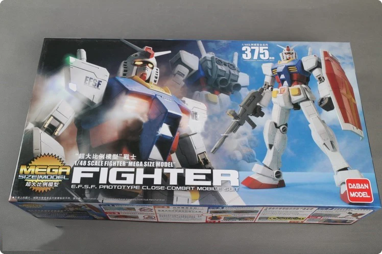 Daban Gundam 1/48 мегаразмерный боевой стиль Shizuoka EFSF прототип закрытый мобильный костюм