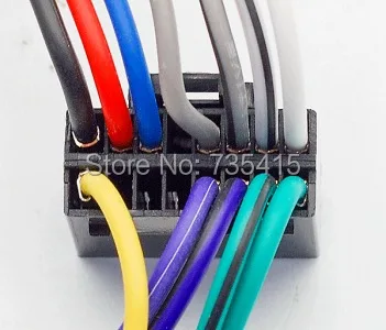 Carav 15-103 автомобиль ISO жгут головной кабель для KENWOOD DPX для JVC KD стерео радио провода адаптер разъем проводки соединительный кабель
