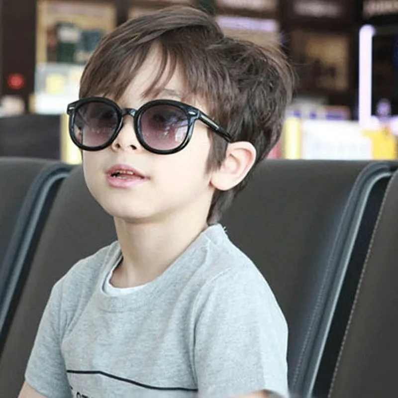 Fashion Round Kids Sunglasses Children Sun Glasses Baby Vintage Eyeglasses Girl Cool UV400 oculos infantil de sol | Аксессуары для