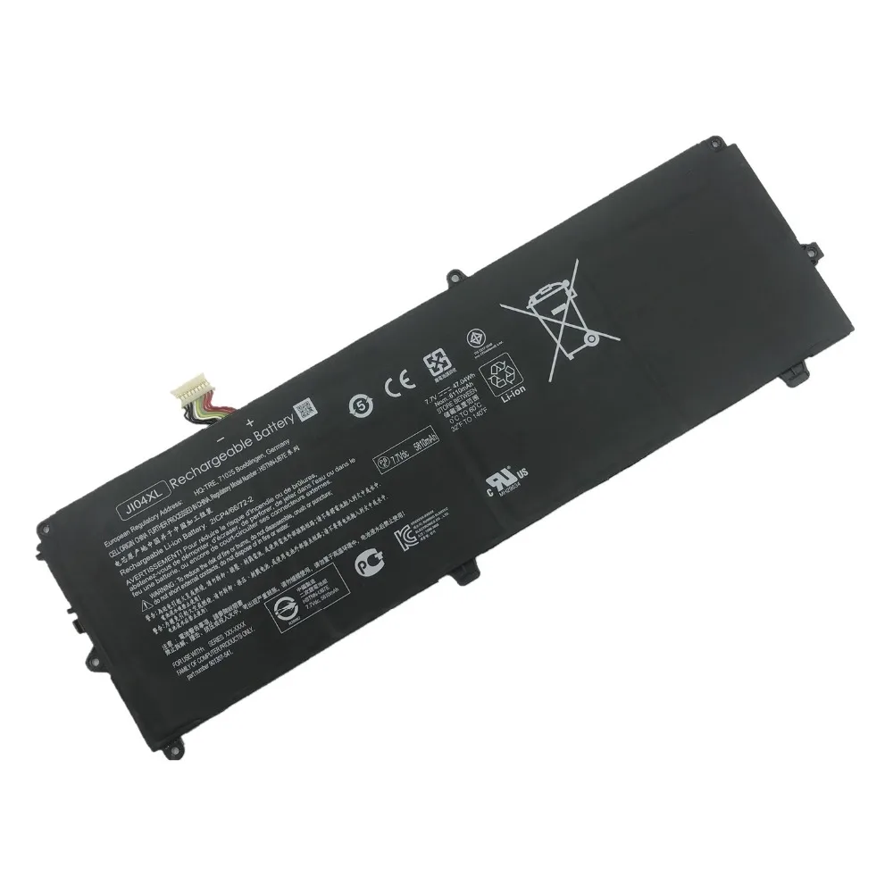 7XINbox 7 V 47.04Wh 6110mAh JI04XL 901307 541 Φ запасная батарея для ноутбука HP Elite x2 1012|Аккумуляторы
