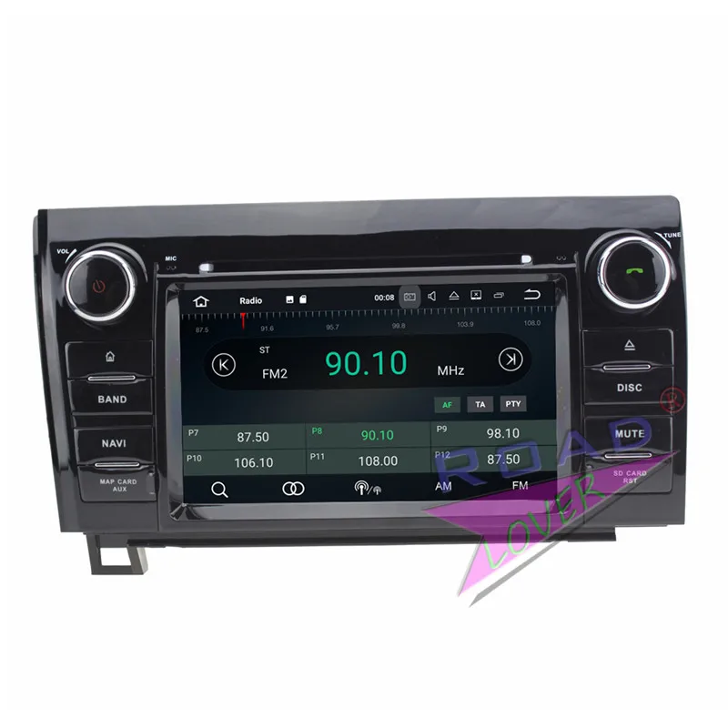 Wanобычно 2G + 16GB Android 7 1 автомобильный dvd плеер для Toyota Tundra 2007 2013/Sequoia 2008 2006 2009 2010 2011 2015