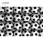 Фон Laeacco для детской фотосъемки на день рождения с изображением футбола, семейной съемки