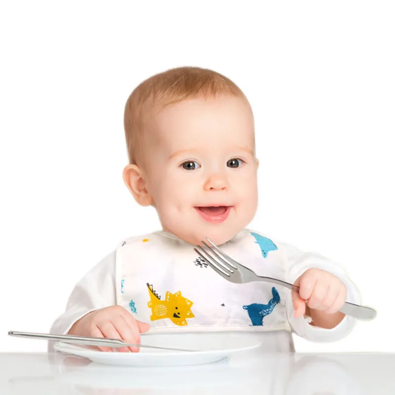 MMKIDS/детские нагрудники из муслина для мальчиков и девочек детская одежда хлопка