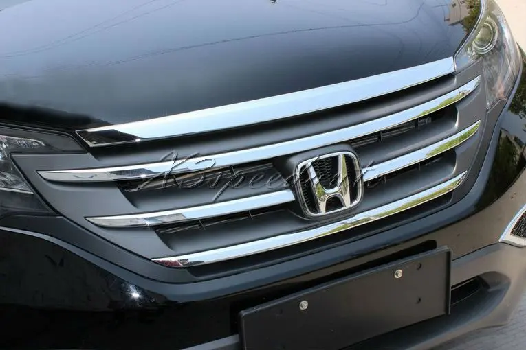 Хромированная решетка для решетки радиатора отделка 2012 CRV CR-V | Автомобили и