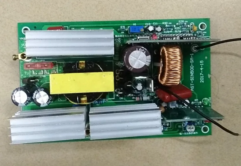 

500W Pure Sinusoidal Inverter Circuit Board 12V to 220V Maximum 1000W