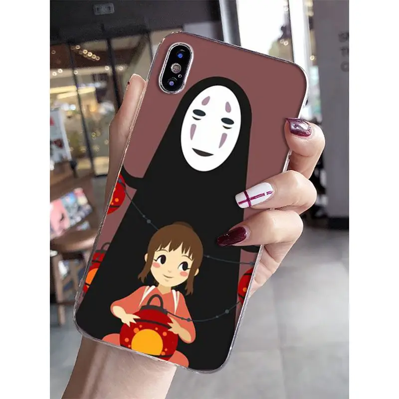 Милый чехол для мобильного телефона Babaite Totoro Chihiro Ghibli Miyazaki Apple iPhone 8 7 6 6S Plus X XS MAX 5 5S SE