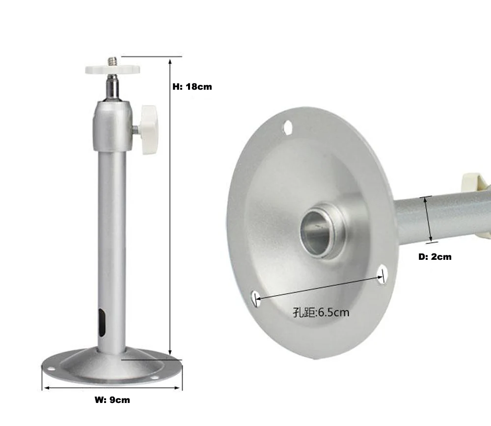 Чехол для камеры видеонаблюдения с алюминиевым кронштейном|cctv camera housing|camera housingcctv