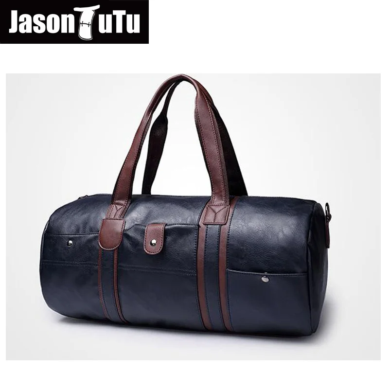 Бренд JASON TUTU мужская кожаная сумка Мужская винтажная спортивная Большая