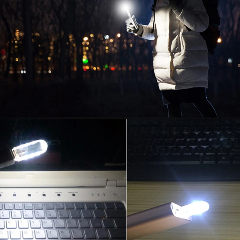 Портативная светодиодная мини лампа 5 в SMD 5730 USB лампада Ночная Наружное освещение