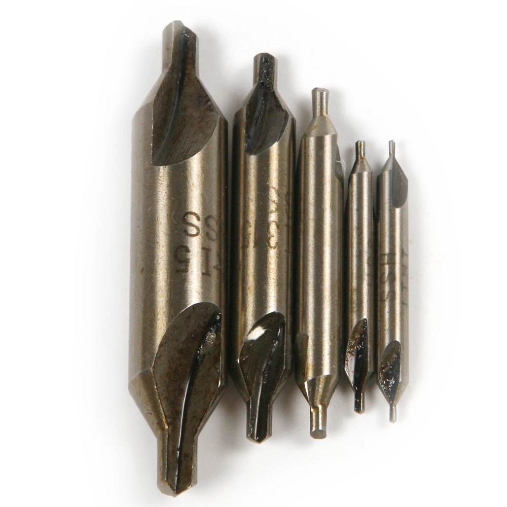 

Hot 9PCS HSS Combined 2 Edges Center Drills Countersinks Shank diameter 3/4/5/6/8/10/12/14mm Angle Bit Set Tool Good Quality