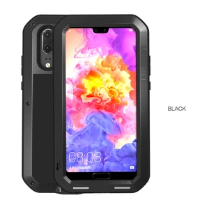 LOVE MEI Metal Waterproof Case For Huawei P20 Shockproof Cover For
Huawei P20 Pro P20 Case Aluminum Protection P20 Gorilla glass
