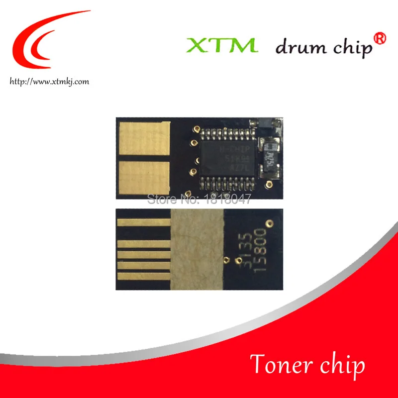 Совместимый чип тонера для Lexmark C520 522 534 530 532 C5200 K/C/M/Y картридж с измеренными чипами