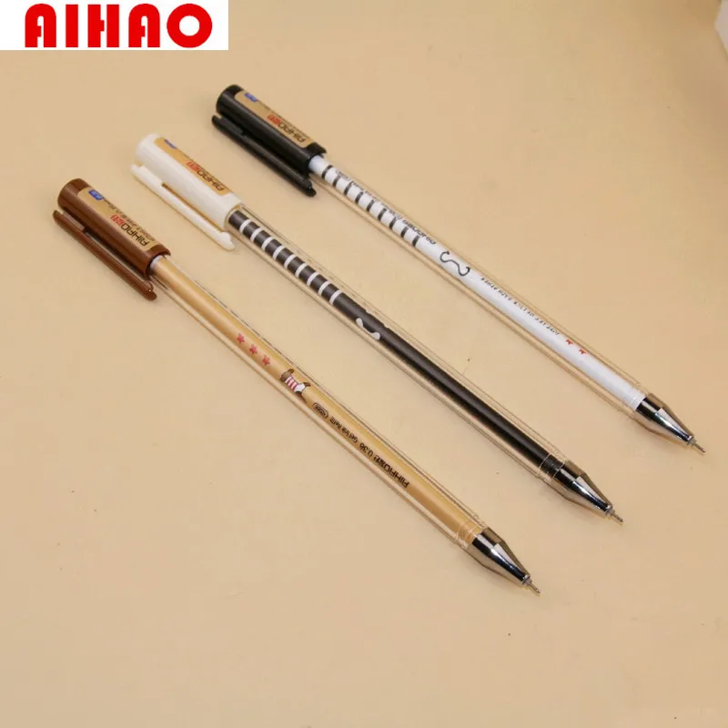 Aihao Новое поступление прекрасный Дизайн гладкой записи собака гелевая ручка
