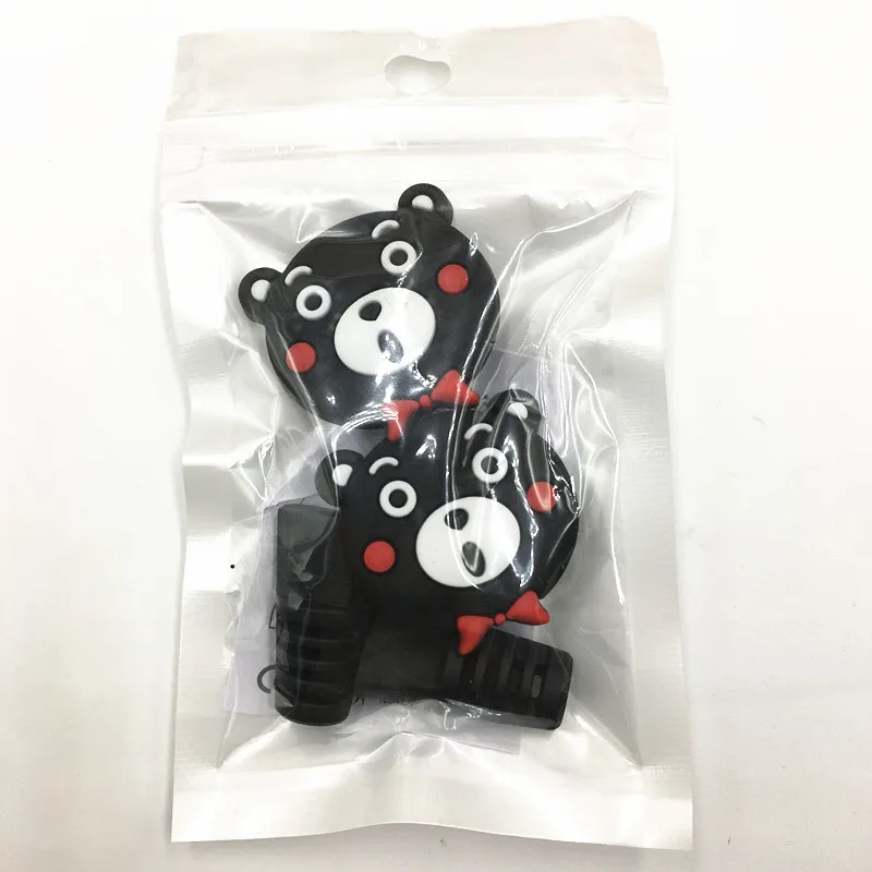 Мультфильм Защита для usb-кабеля для iPhone управление линии передачи данных Организатор клип Protetor устройства сматывания шнуров samsung huawei Xiaomi - Цвет: 13