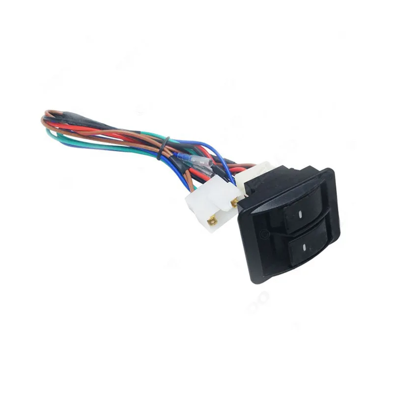 Оконный переключатель жгут проводов 12 V/24 V 1 шт. автомобиль электрический Мощность провода Комплект Универсальный держатель челнока 19A7
