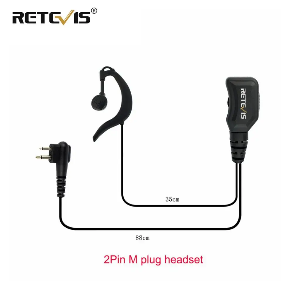 Reteivs R 111 Регулируемый громкость наушник PTT Mic гарнитура для Motorola GP68 CP88 CT150 P080 PRO1150 HYT