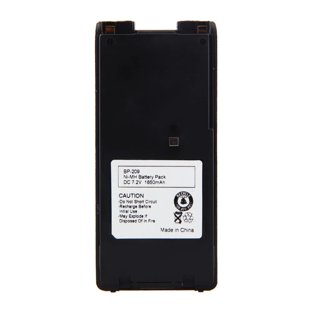 4PCS High Quality New Ni-MH 7.2V 1650mAh Battery BP-209 BP-209N For ICOM Radio U82 A6 A24 Free Shipping | Электроника
