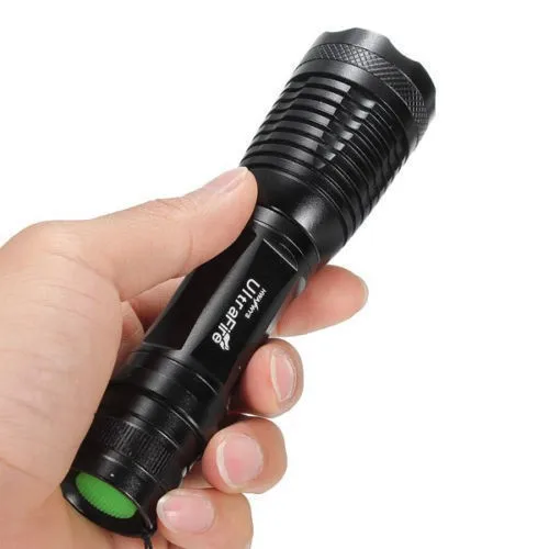 Set 2200LM CREE XM-L T6 LED Flashlight Focus Torch light Lamp Zoom + 18650 Battery+ Single Slot Charger A1054 | Лампы и освещение