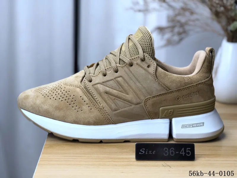 NEW BALANCE Msrc1he оригинальные мужские и женские кроссовки ретро кроссовки из натуральной кожи 4 цвета Eur36-45 - Цвет: Orange