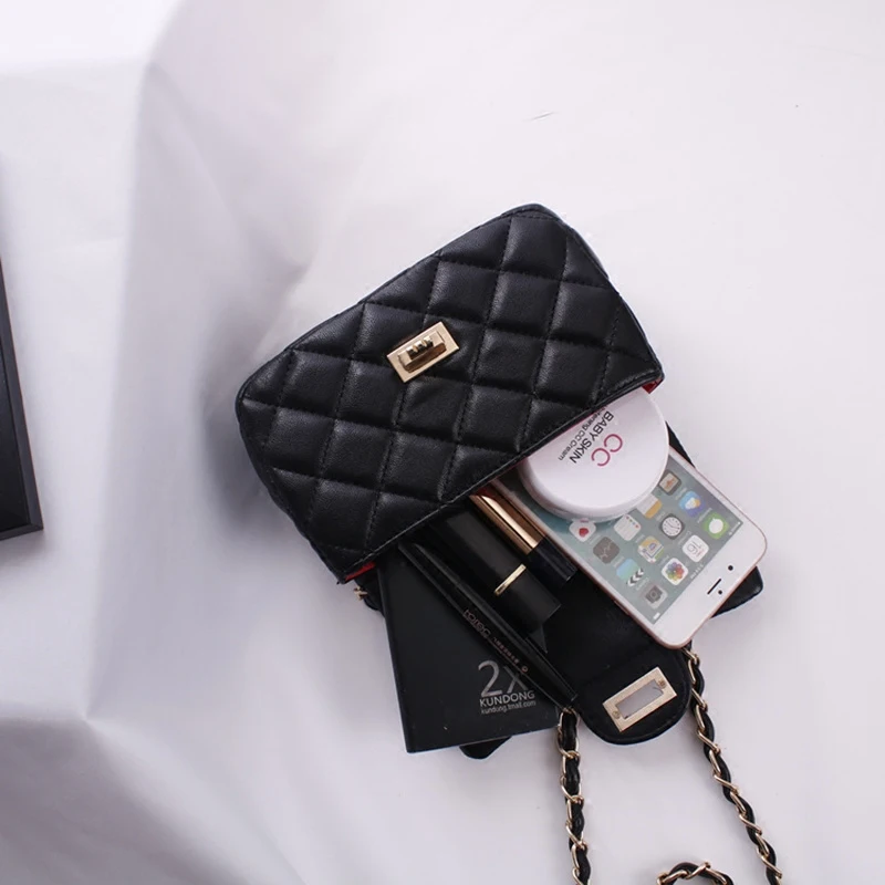 2019 New Fashion Ladies Hand Gg Modis Bags Clutch Luxury Small Bag with Box Channels Handbags Louis Shoulder Quilted Mini | Багаж и сумки