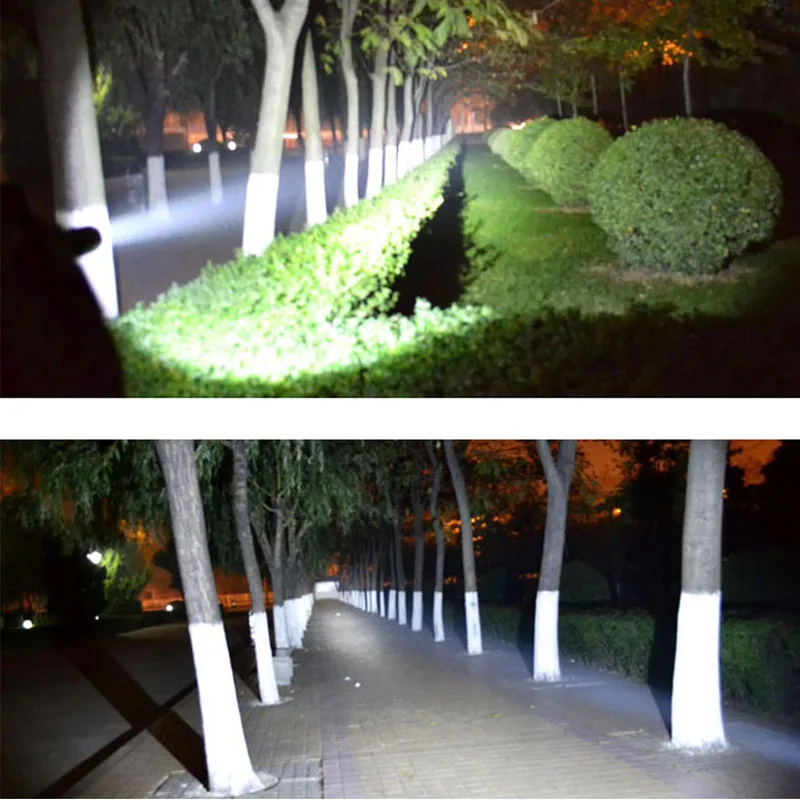 Высококачественный перезаряжаемый светодиодный фонарик XM L T6 для съемки на