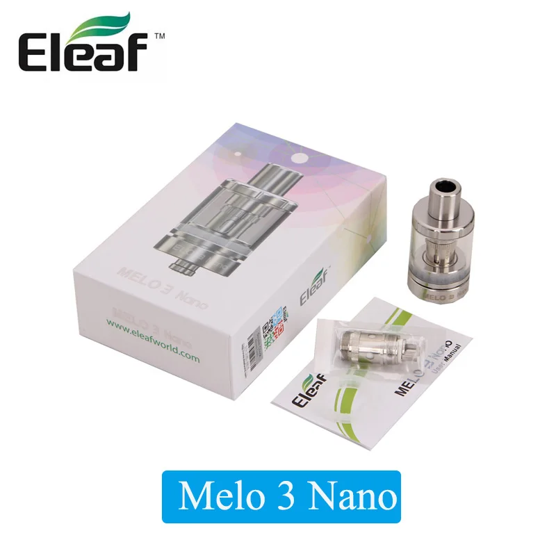 Оригинал Eleaf Melo 3 Nano Tank с ECML 0.75ohm Головка Катушки мл распылитель для электронной