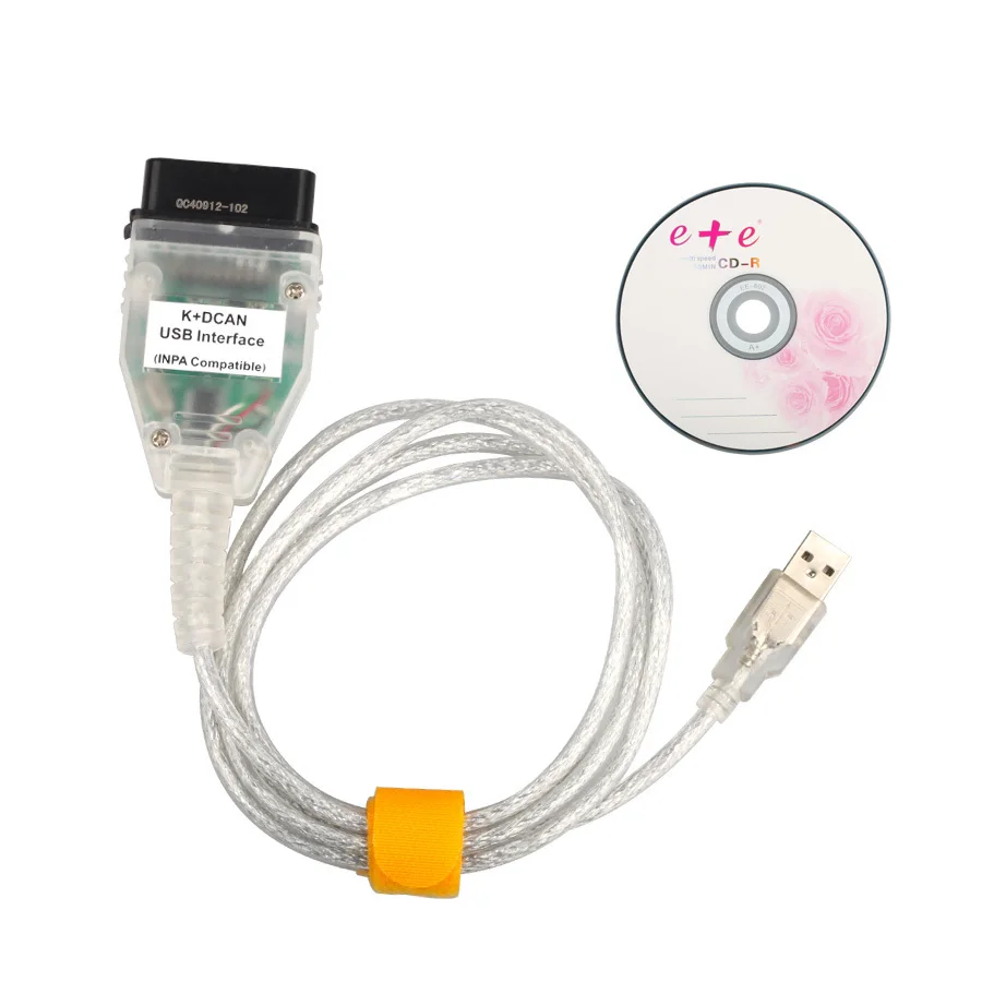 Для BMW INPA K + CAN с чипом FT232RL Полная диагностика для 1998 по 2008 г. поддержка usb