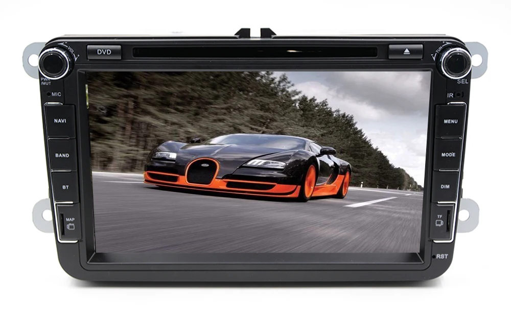 8 дюймов 2 din VW автомобильный DVD навигатор GPS для 4 5 6 Golf POLO PASSAT CC JETTA TIGUAN TOURAN EOS 4G карта