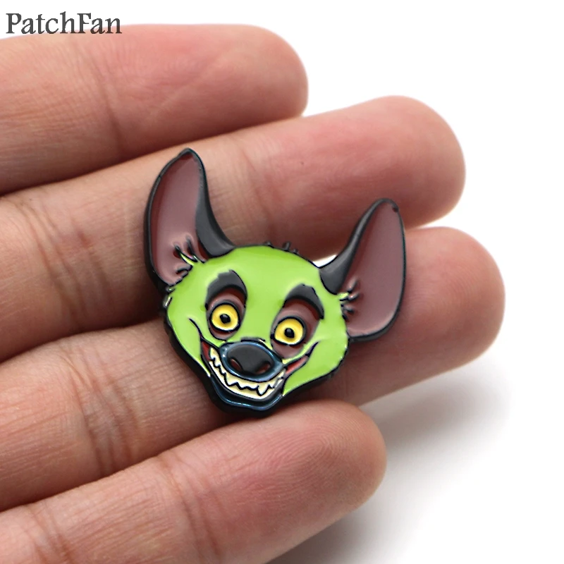 Patchfan Король Лев цинковый сплав галстук булавки значки para рубашка сумка Одежда Кепка рюкзак броши для обуви значки медали украшения A1597