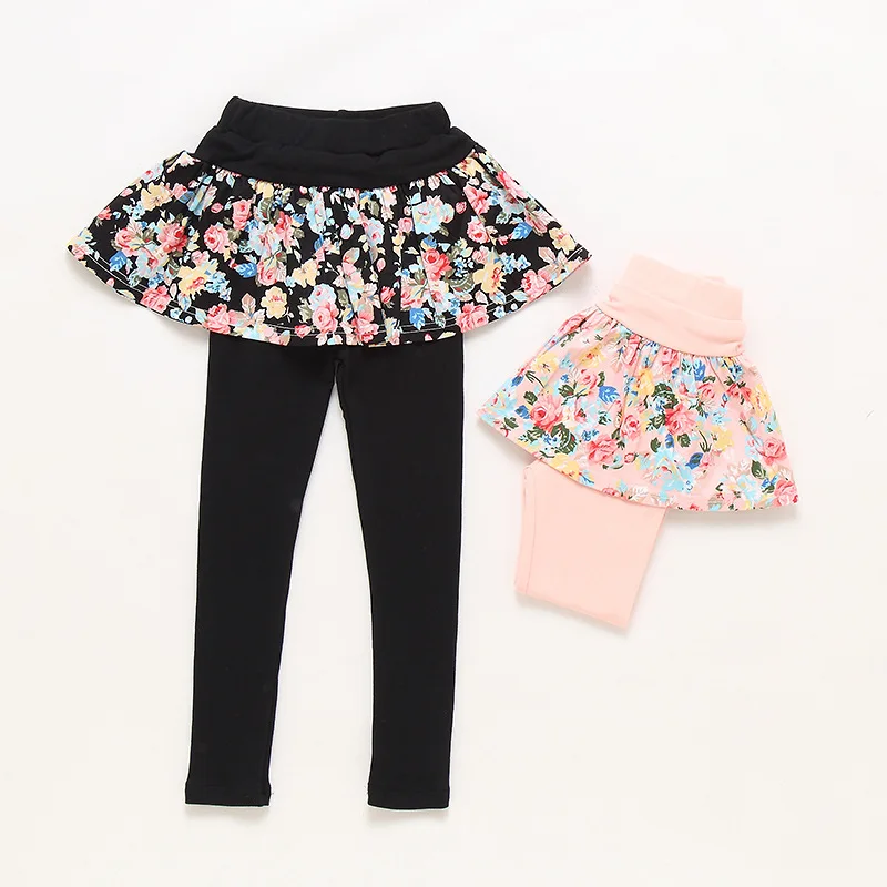 Леггинсы для больших девочек хлопковая юбка брюки девочки детские штаны