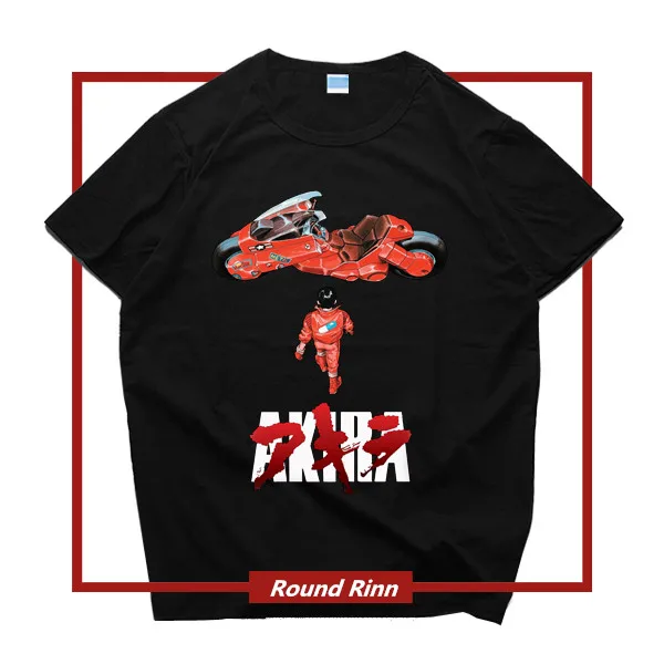 1988 фильм Otomo Katsuhiro Akira Shotaro Kaneda Tetsuo Shima Косплей Футболка с принтом аниме футболка